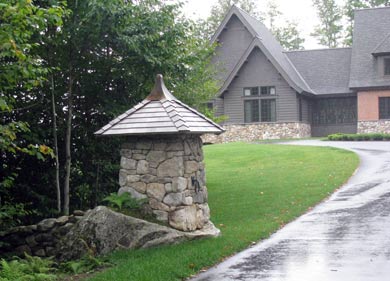 Driveway Stonework